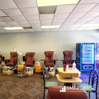 Nail salon in a highly populated area of Fort Worth for sale at attractive valuation.