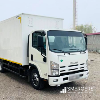 Uzbekistan based shipment service provider operating with 6 huge trucks.