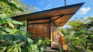 Eco-lodge and dive shop with breathtaking landscapes for sale near Coiba National Park.