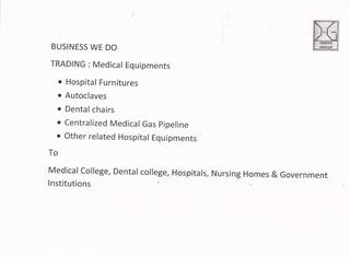 Manufacturers & Dealers for Hospital Equipment. Small R&D in Hospital Equipment.