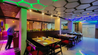 Andhra style restaurant with strong online and offline sales, offering top-selling kebabs and biryani.