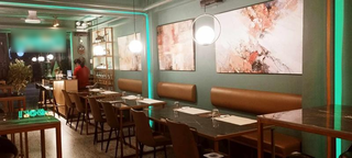 Newly established restaurant and bar in Pasig, serving Southeast Asian and Middle Eastern cuisine.