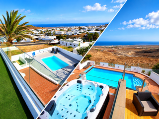 Luxury holiday villas in Lanzarote with established rental business, tourism licenses, brand, and operating infrastructure.