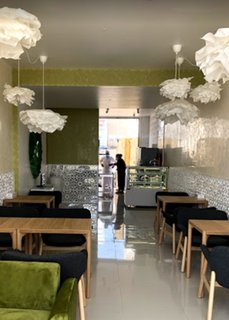 For Sale: Cafe situated in Sohar corniche, with sea view and a 4.9 Google rating.