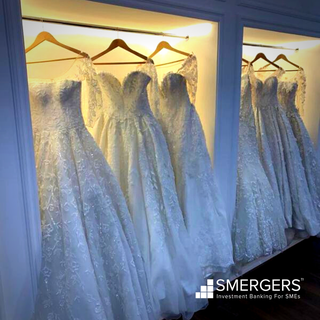For Sale: Elegant Bridal Boutique specialized in renting and selling wedding gowns since 2013.