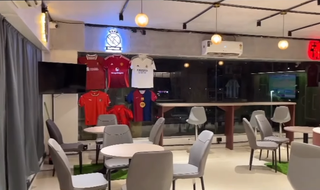 For Sale: New sports cafe in Surat offering fast food, coffee, and live sports screenings.