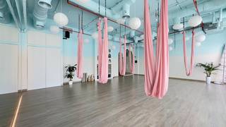 Yoga and movement unisex studio in Dubai Motor City with community partnerships and growth potential.