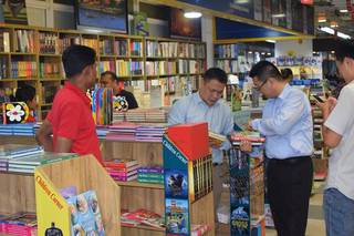 International books importer and supplier and also have 3 retail book stores.