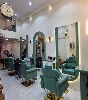 Established beauty salon for sale, featuring trendy haircuts, grooming, and tattoo services.