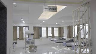 Institutional healthcare services company delivering diagnostics, medical rooms, and ambulance solutions to 150+ clients.