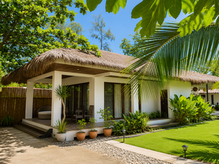 Established beachfront resort with expansion potential and strong online reputation available on monthly rent.