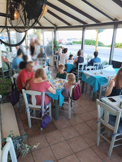 Seafront Greek tavern in Chania with strong tourist demand, high ratings, offered for full sale.