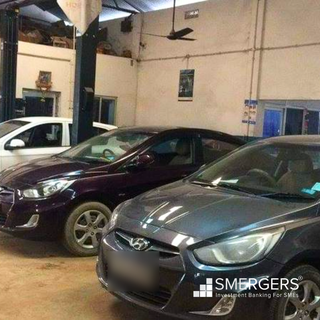 Invest in a reputable car servicing business with daily around 7 clients.