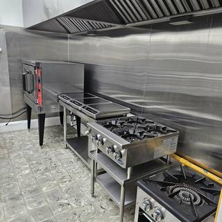 For sale: Non-operational, newly built, fully equipped high-end commercial cloud kitchen in prime downtown location.