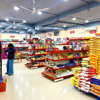 Super mart located in a prime location receiving around 200 customers daily seeks a loan.