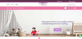 Business for sale: New online marketplace for 2nd-hand products, related to infants, moms and mom-to-be.