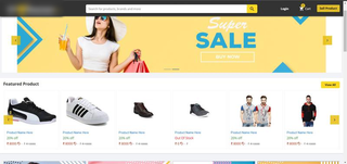 E-commerce website with 78 registered vendors seeking capital to invest into branding.