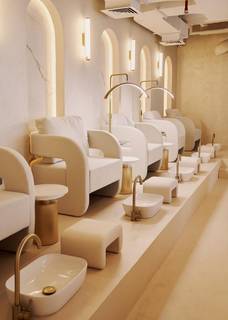Luxury K-Beauty salon serving female customers with diverse beauty services, with strong and loyal clientele.