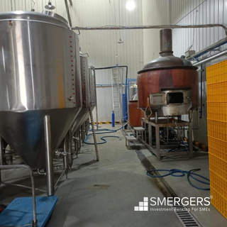 Saigon's first craft beer brewery with a monthly production capacity of 60,000 liters.