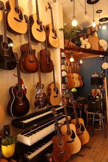 Established music store offering instruments, repairs, rentals and backline services to local musicians and enthusiasts.