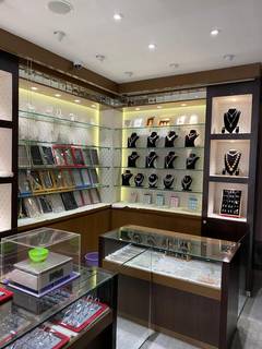 Jewelry store for gold, silver and diamond products located at major commercial area of Madurai.