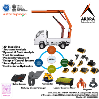 OEM ARDRA Mobile Truck Crane & Hydraulic equipment Manuf. business, Vijayawada seeks investment for expansion.