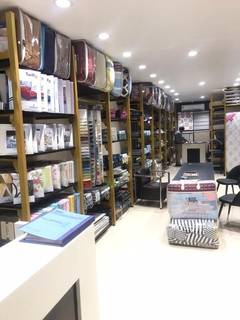 Curtain, sofa upholstery, and wall paper shop for sale in Gurgaon.