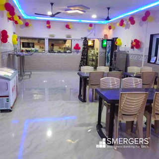 For Sale: 40-45 seat restaurant serving diverse vegetarian and non-vegetarian cuisines.