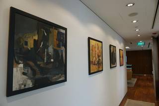 Art gallery for sale with 114 original paintings and established leasing services.