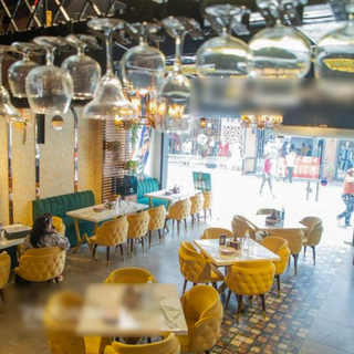 Fine dining restaurant located on ground floor in a prime area, with 56 seating capacity.
