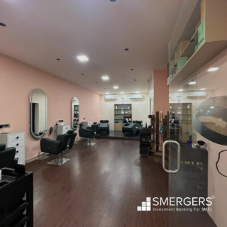For-sale: Salon providing top-notch beauty services to 10+ clients daily, with best-selling bridal makeup services.