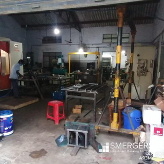 3,300 Sq ft. land and building with 82 Kva installed power CNC vertical machining centre.