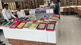 For sale: Hyderabad-based apparel retailer specializing in sarees and kids' wear, serving 15–30 customers daily.