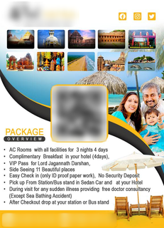 Puri-based online company provides hotel room booking services for accommodations and with good packages.
