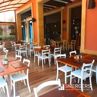 Italian restaurant in prime location at The Hub Mall, Karen with strong weekend sales.