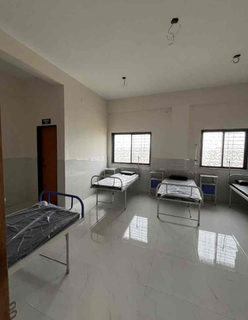 Fully operational 42-bed multispeciality hospital with ICU and OT, available on lease or for sale.