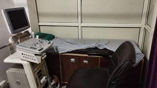 Diagnostic imaging center with CT and radiology setup, available for full sale with hospital referrals.