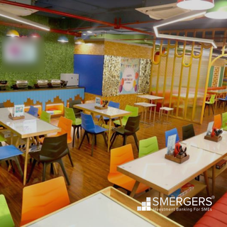 Indoor playground and birthday party venue with turnkey solutions including catering and decorations.