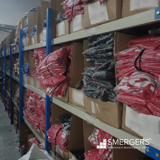 Business selling garments on top e-commerce websites and generating INR 10L of sales per day.