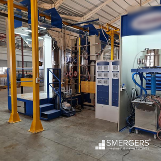 Family-owned company manufacturing surface treatment machinery and exporting worldwide seeks a business partner to expand.