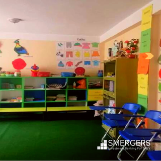 For Sale: Fully equipped Montessori-based daycare and primary school with 12-15 students.
