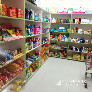 Supermarket with 150 walk ins per day in Yesvantpur, Bangalore.