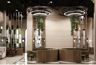 Licensed restaurant in Salalah featuring 400 sq. m indoor space and 600 sq. m garden.