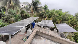 Solar energy business offering PV system installations, seeks funding for larger projects across sectors.