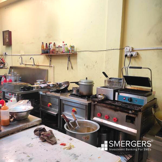 For Sale: Minimally used commercial cloud kitchen equipment for cuisines like Biryani, Chinese, and sandwiches.