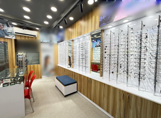 For sale: Optical retail store selling branded sunglasses and lenses to individual customers.