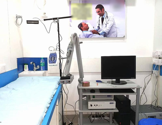 Franchised diagnostics lab of a well-known brand with own doctor's clinic and medical store, having 50 daily footfall.