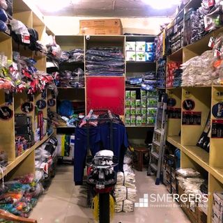 Exclusively dealers in sports goods & sportswear receive 25-30 customers daily seek investment.