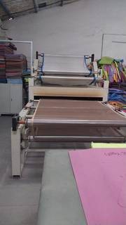 OEM yoga mat manufacturing unit for sale in Pune, with 30,000 pieces monthly capacity.