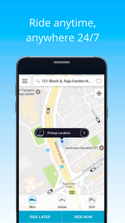 Mobile application startup connecting passengers with drivers for hire seeks investment for expansion & Marketing.